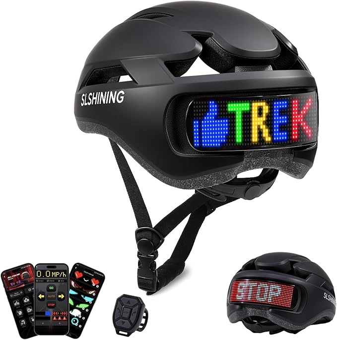 Helmet with Light, 360° High Visibility